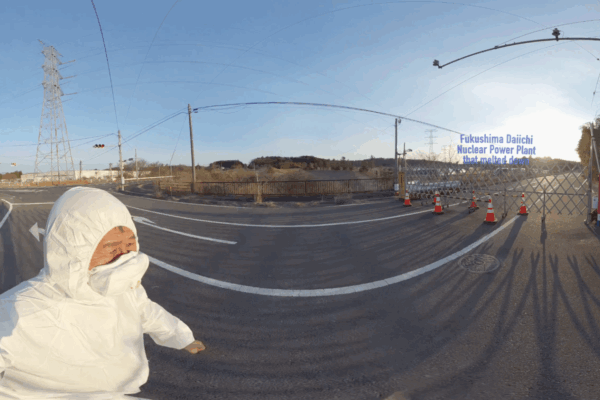 In-front-of-the-meltdown-nuclear-power-plant In-front-of-the-meltdown-nuclear-power-plant