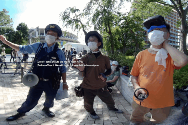 In-front-of-the-stadium-on-the-opening-ceremony-day In-front-of-the-stadium-on-the-opening-ceremony-day